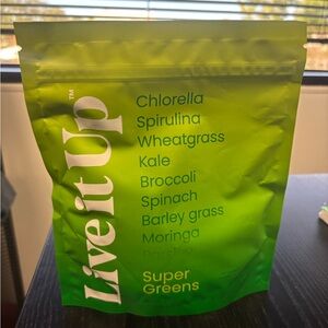 BOGO - 2 Live it Up Super Greens Powders (1 original and 1 berry flavor) 60 serv